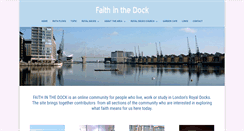 Desktop Screenshot of faithinthedock.com