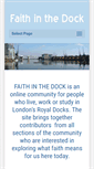 Mobile Screenshot of faithinthedock.com
